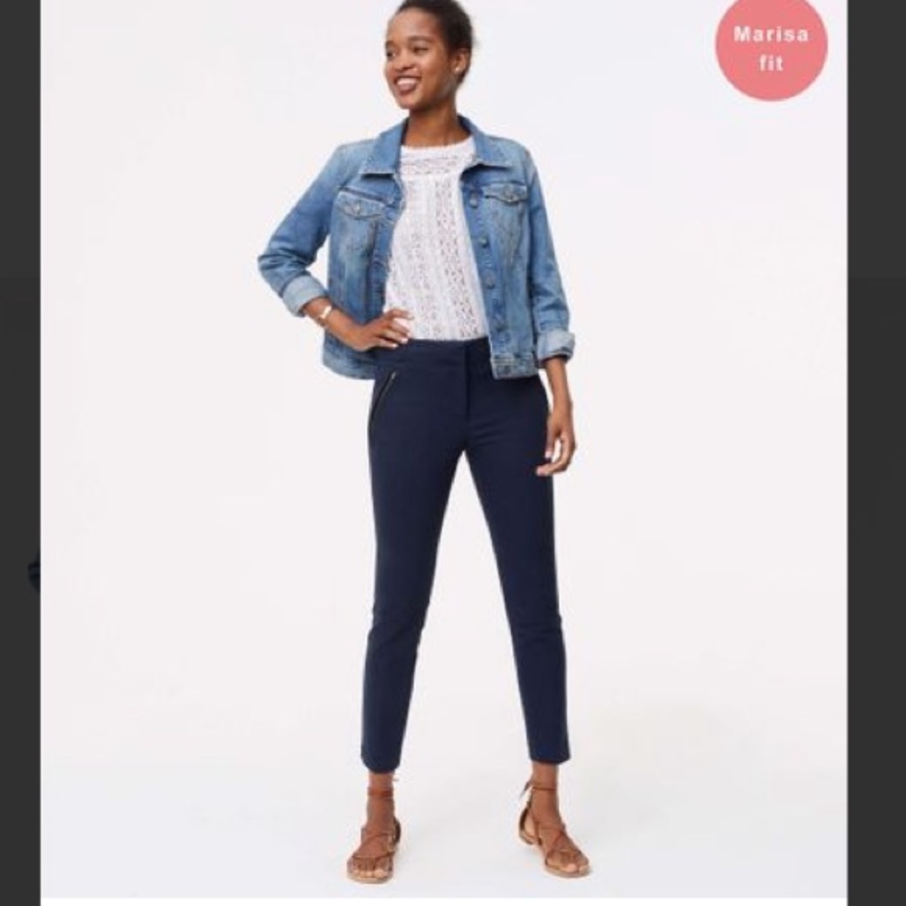 Loft zipper Marisa pant